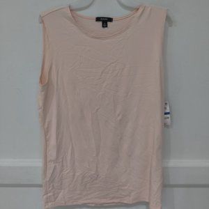SOILED Alfani Women's Sleeveless Layering Tank Top Pink Size XL $25 2A010